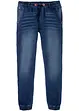 Jeans in felpa con elastico in vita regular fit, straight, bonprix