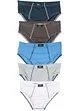 Slip (pacco da 5) in cotone biologico, bonprix