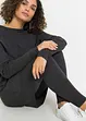 Maglione lungo in misto viscosa, bonprix