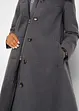 Cappotto svasato in simil lana con collo ampio, bonprix