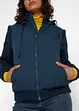 Giacca con maniche in maglia e cappuccio, bonprix
