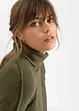 Abito in maglia a collo alto, bonprix