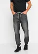 Jeans con elastico in vita  regular fit, straight (pacco da 2), RAINBOW