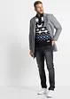 Maglione norvegese con colletto e zip, bpc selection