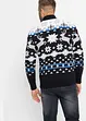 Maglione norvegese con colletto e zip, bpc selection