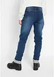 Jeans termici con fodera in flanella, bonprix