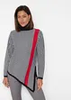 Maglione asimmetrico a collo alto, bpc selection
