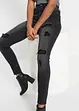 Jeans skinny con effetto distrutto, RAINBOW
