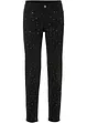 Pantaloni elasticizzati con strass, RAINBOW