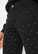 Pantaloni elasticizzati con strass, RAINBOW