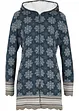 Cardigan lungo in jacquard con cappuccio, bpc bonprix collection