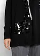 Cardigan con paillettes, bonprix