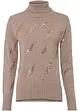 Maglione con paillettes, bonprix