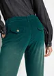 Pantaloni di velluto a coste elasticizzato, wide leg, bonprix