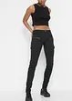Pantaloni cargo in misto cotone elasticizzato, bonprix