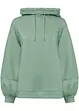 Felpa con cappuccio oversize in morbido misto cotone, bonprix
