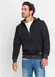 Felpa con zip e cappuccio, bpc bonprix collection