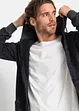 Felpa con zip e cappuccio, bpc bonprix collection
