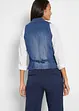 Gilet in jeans elasticizzato, bonprix