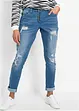 Jeans boyfriend sdruciti con poliestere riciclato, bonprix