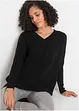 Maglione oversize a coste, bonprix