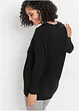 Maglione oversize a coste, bonprix