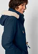 Parka imbottito con ecopelliccia, bonprix