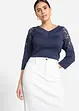 Gonna di jeans elasticizzata, bonprix