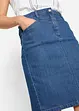 Gonna di jeans elasticizzata, bonprix