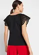 Maglia con ricami traforati, bonprix