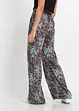 Pantaloni a palazzo in viscosa fluente, bonprix