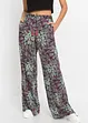 Pantaloni a palazzo in viscosa fluente, bonprix