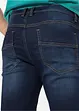 Bermuda in jeans elasticizzati con taglio comfort, regular fit, bonprix