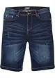 Bermuda in jeans elasticizzati con taglio comfort, regular fit, bonprix