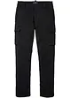 Pantaloni elasticizzati con puro cotone regular fit, straight, bonprix