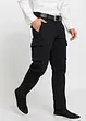 Pantaloni elasticizzati con puro cotone regular fit, straight, bonprix