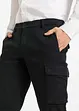 Pantaloni elasticizzati con puro cotone regular fit, straight, bonprix