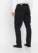 Pantaloni elasticizzati con puro cotone regular fit, straight, bonprix