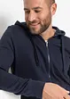 Felpa con zip e cappuccio (pacco da 2), bonprix