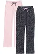 Pantaloni pigiama (pacco da 2), bonprix