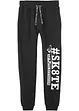 Pantaloni in felpa di cotone biologico con stampa, bpc bonprix collection