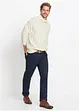 Pantaloni termici elasticizzati regular fit, straight, bonprix