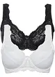 Reggiseno minimizer con ferretto (pacco da 2), bonprix