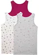 Canottiera con morbido cotone (pacco da 3), bonprix