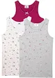 Canottiera con morbido cotone (pacco da 3), bonprix
