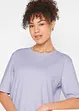 Abito t-shirt oversize in puro cotone (pacco da 2), bonprix