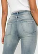 Jeans skinny a vita alta con zone sdrucite, bonprix