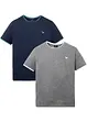 T-shirt con taglio comfort (pacco da 2), bonprix