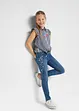 Jeggings a vita media, bonprix