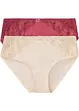 Slip alto (pacco da 2), bonprix